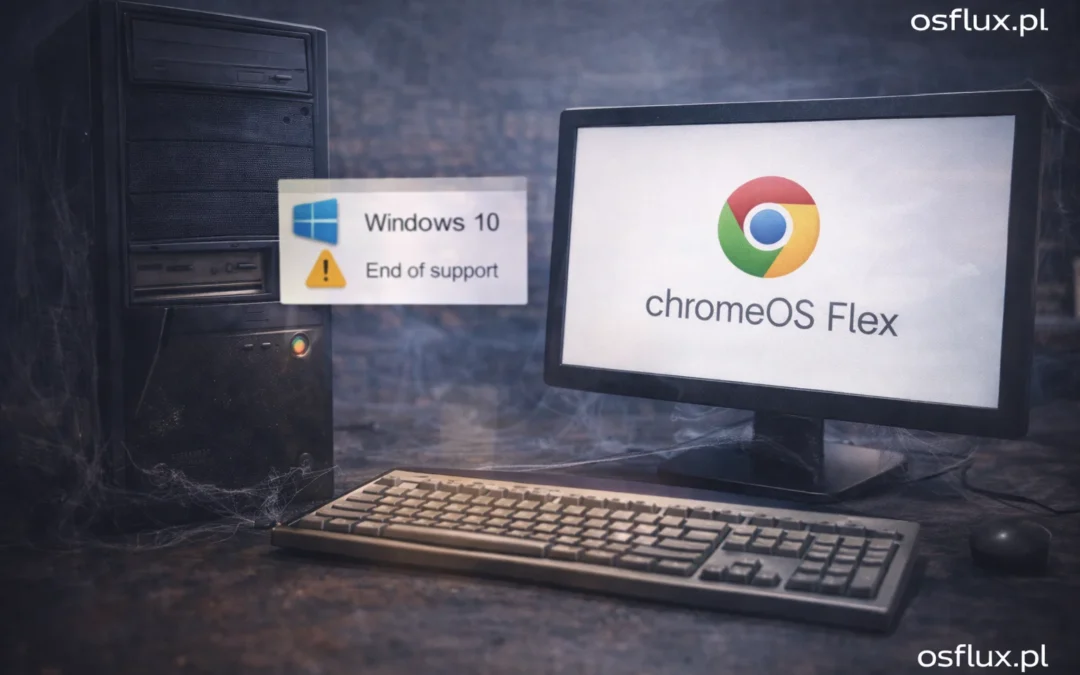 Stary PC po końcu wsparcia Windows 10. ChromeOS Flex to opcja o której mało kto mówi — ale nie dla każdego