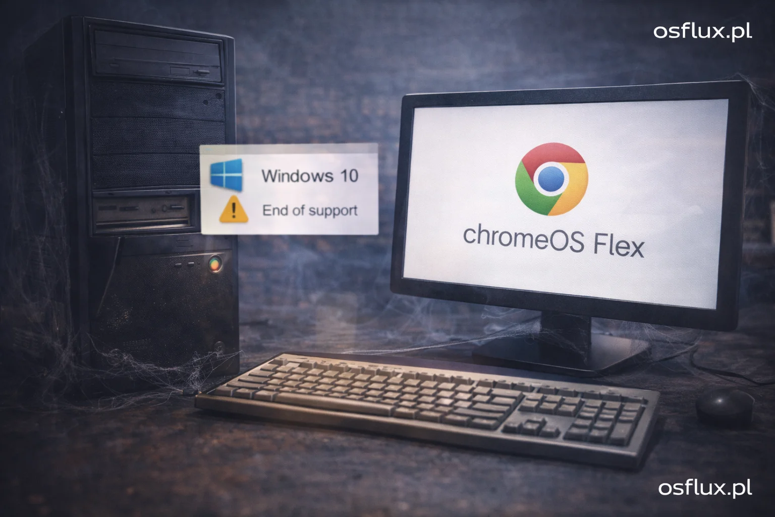 Stary PC po końcu wsparcia Windows 10. ChromeOS Flex to opcja o której mało kto mówi — ale nie dla każdego