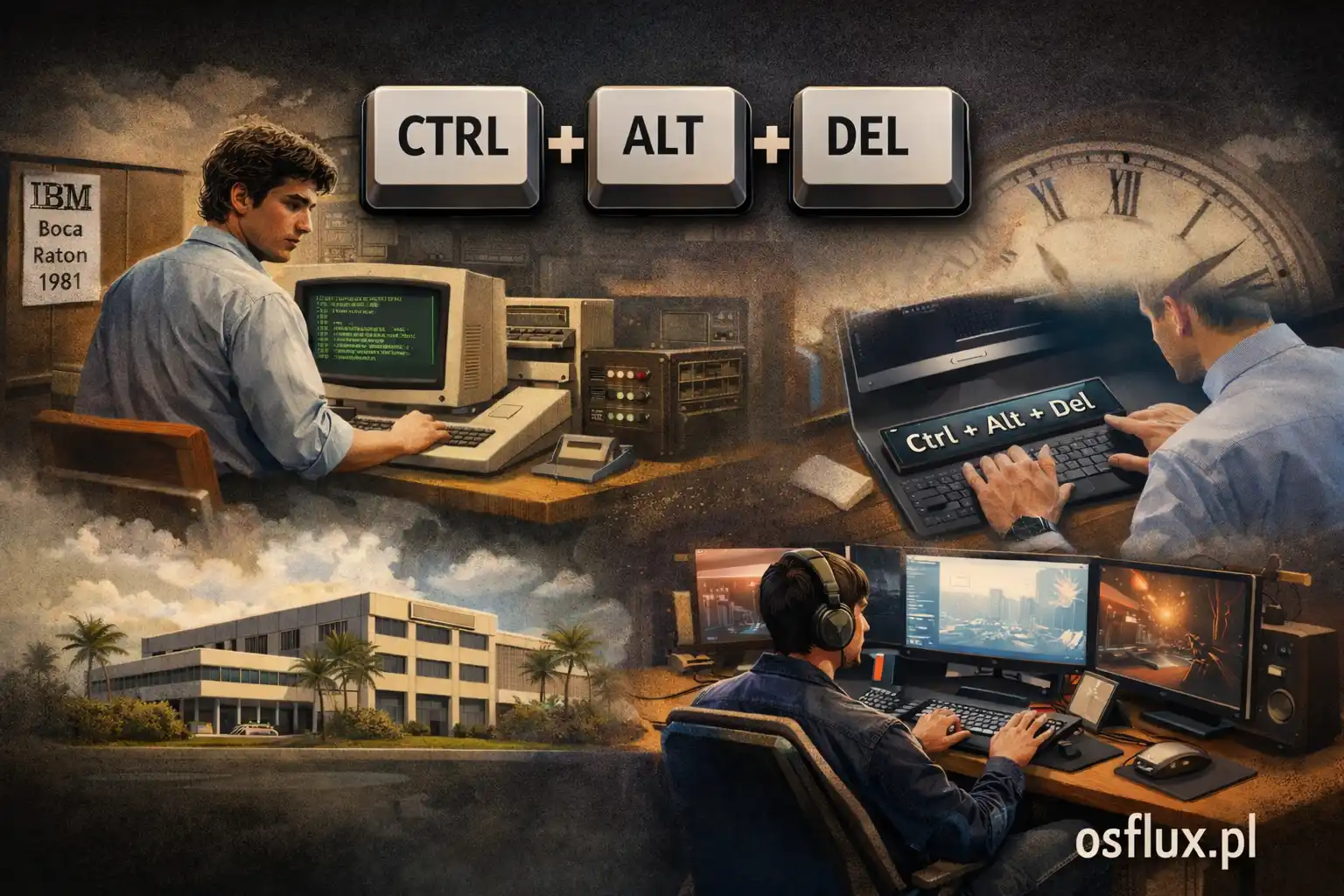 Ctrl+Alt+Delete powstał w pięć minut i miał nigdy nie wyjść poza jeden budynek w Boca Raton. Czterdzieści pięć lat później nadal używasz go codziennie.