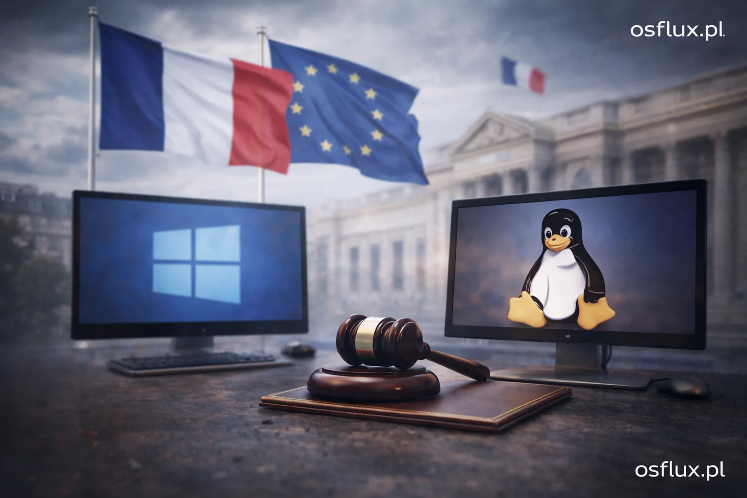Francja oficjalnie porzuca Windows na rzecz Linuksa w urzędach. Co to oznacza i czy to tym razem wyjdzie.