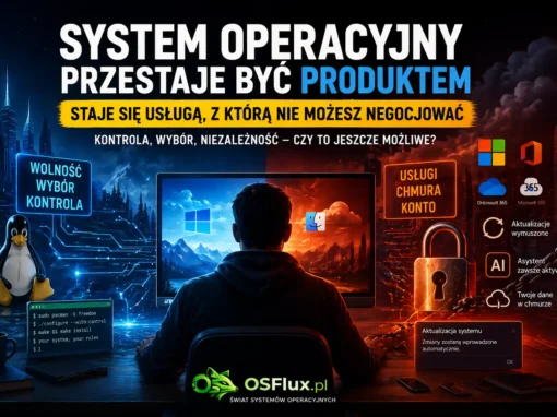 System operacyjny przestaje być produktem. Staje się usługą, z którą nie możesz negocjować