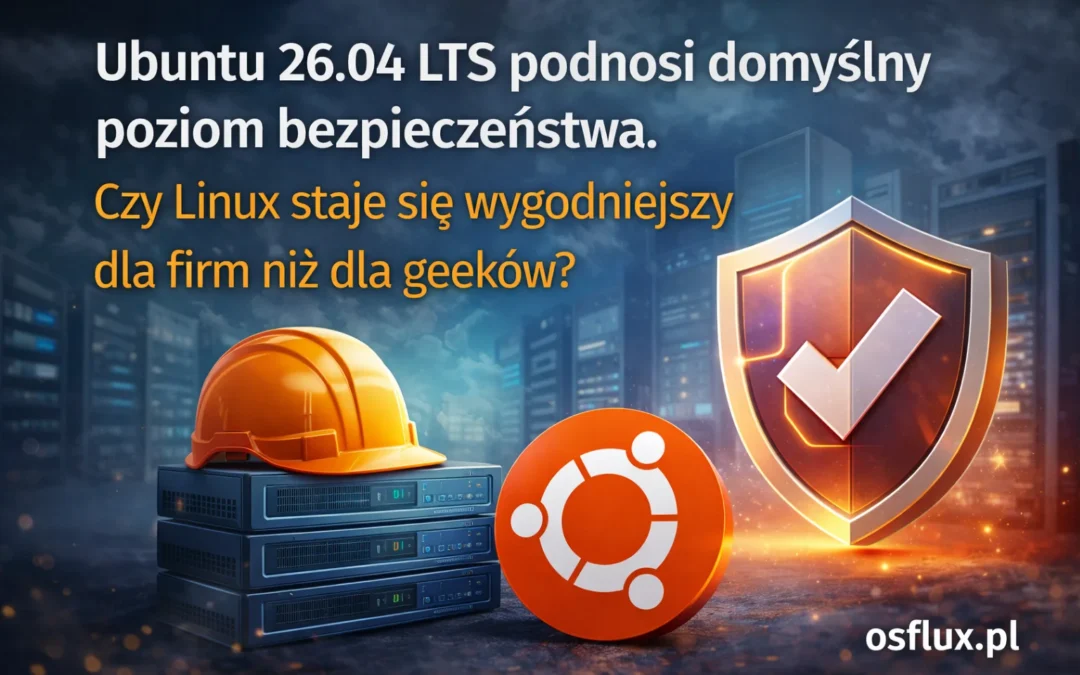 Ubuntu 26.04 LTS podnosi domyślny poziom bezpieczeństwa. Czy Linux staje się wygodniejszy dla firm niż dla geeków?
