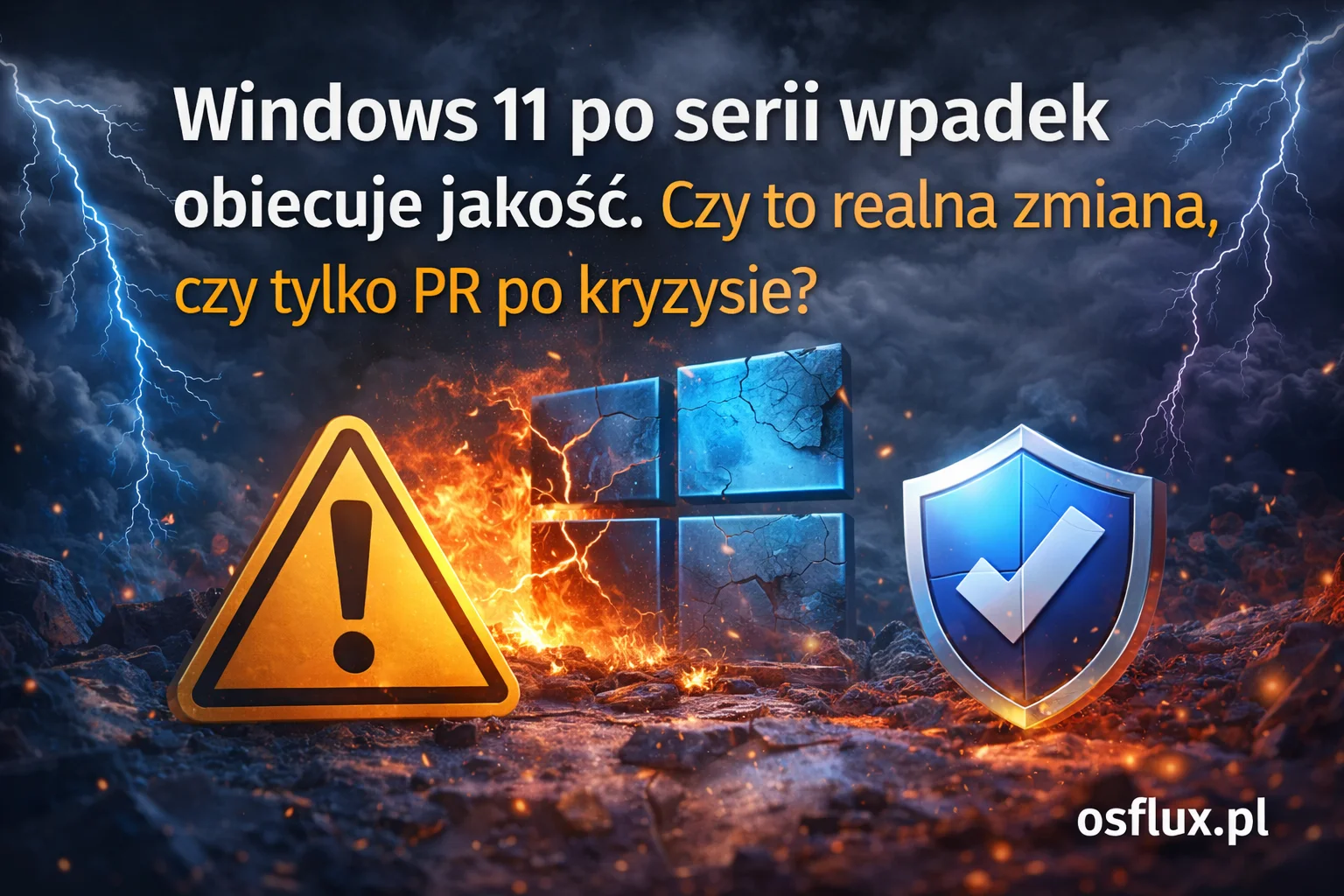 Windows 11 po serii wpadek stawia na jakość. Czy to realna zmiana, czy tylko PR po kryzysie?