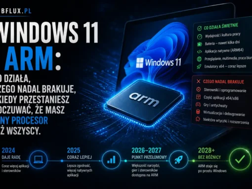 Windows 11 i ARM: co działa, czego nadal brakuje, i kiedy przestaniesz odczuwać że masz inny procesor niż wszyscy.