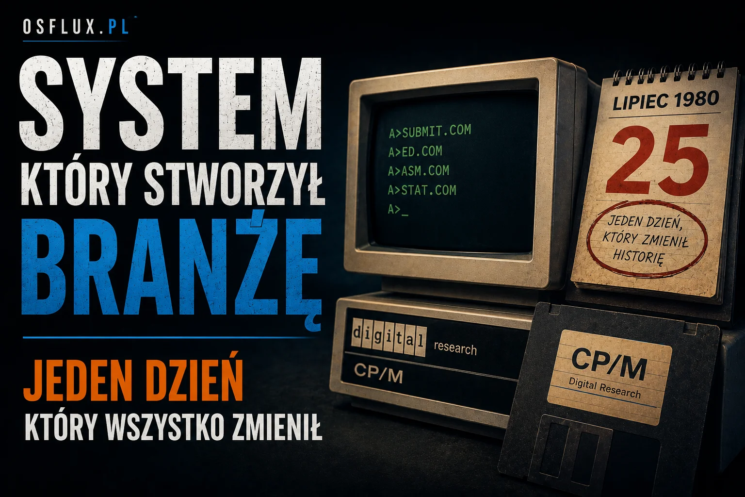 System który stworzył branżę. Gary Kildall wynalazł nowoczesny system operacyjny — i przegrał wszystko przez jeden dzień w 1980 roku.